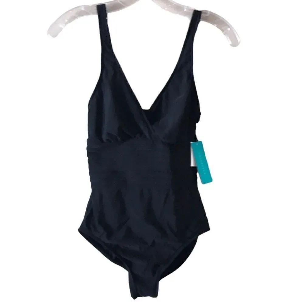 NEW Aquagreen Black Swimsuit